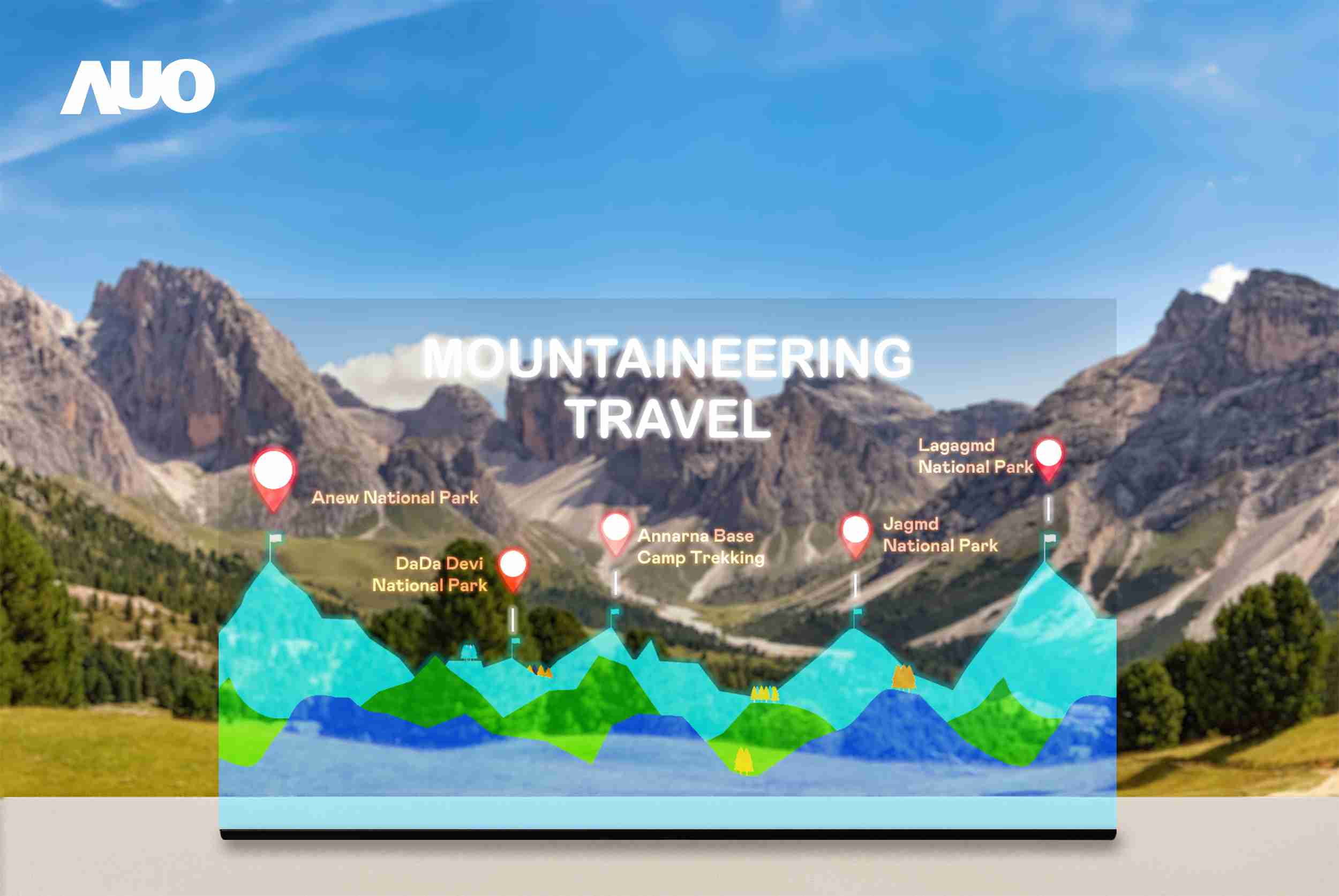 尊龙z6展示全球单片尺寸最大(*)42吋透明Micro LED显示器拼接而成的〝64吋透明Micro LED显示器〞，，具备高透明度、、、1,000 nits高亮度、、广色域、、、、采用三边无边框的无缝拼接等多重特色，，，，呈现超高清、、、、细腻画质而不遮挡后方视觉，，满足层峰需求，，，，可广泛运用于零售、、、艺术展览或商业空间等场域